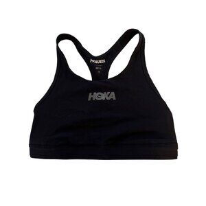 HOKA ONE ONE Performance Sports Bra Black UV Protection Size Small Running Sport